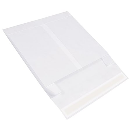 Bsc Preferred 12 x 16 x 4'' White Expandable Tyvek Envelopes, 50PK BUY00017868